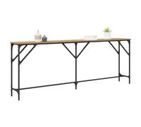 Berkfield Home Versatile Console Table Artisan Oak 200x29x75 cm Engineered Wood in Brown | Size: 200 x 29 x 75 cm Berkfield Home Brown 200 x 29 x 75 cm
