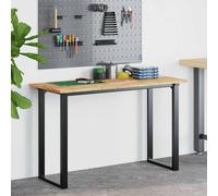 Berkfield Home Versatile Desk Top Oil Finished 160x50x2 cm Solid Wood Acacia in Brown | Size: 160 x 50 x 2 cm Berkfield Home Brown 160 x 50 x 2 cm