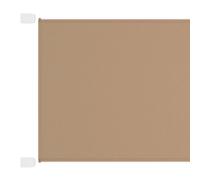 Berkfield Home Vertical Awning Taupe 140x600 cm Oxford Fabric in Beige Berkfield Home Beige 140x600 cm