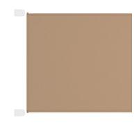 Berkfield Home Vertical Awning Taupe 140x800 cm Oxford Fabric in Beige Berkfield Home Beige 140x800 cm