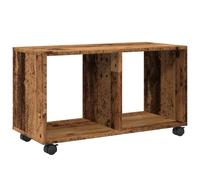 Berkfield Home vidaXL¬†Rolling¬†Cabinet¬†Old Wood 72x33x42.5 cm Engineered Wood in Brown Berkfield Home Brown 72x33x42.5 cm