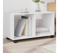 Berkfield Home vidaXL¬†Rolling¬†Cabinet¬†White 72x33x42.5 cm Engineered Wood in White Berkfield Home White 72x33x42.5 cm