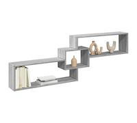 Berkfield Home Wall Cabinet 158x18x53 cm Grey Sonoma Engineered Wood | Size: 158 x 18 x 53 cm Berkfield Home Grey 158 x 18 x 53 cm