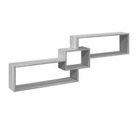 Berkfield Home Wall Cabinet 158x18x53 cm Grey Sonoma Engineered Wood | Size: 158 x 18 x 53 cm Berkfield Home Grey 158 x 18 x 53 cm