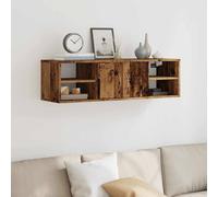 Berkfield Home Wall Cabinet Old Wood 101x30x29 cm Engineered Wood in Brown | Size: 101 x 30 x 29 cm Berkfield Home Brown 101 x 30 x 29 cm