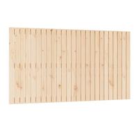 Berkfield Home Wall Headboard 159.5x3x90 cm Solid Wood Pine in Natural Berkfield Home Natural 159.5x3x90 cm