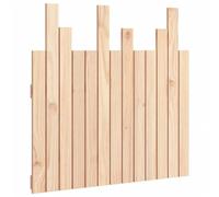 Berkfield Home Wall Headboard 82.5x3x80 cm Solid Wood Pine in Natural Berkfield Home Natural 82.5x3x80 cm