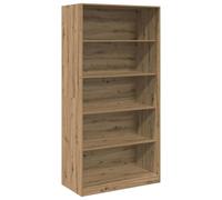 Berkfield Home Wardrobe Artisian Oak 100x50x200 cm Engineered Wood in Brown | Size: 100 x 50 x 200 cm Berkfield Home Brown 100 x 50 x 200 cm