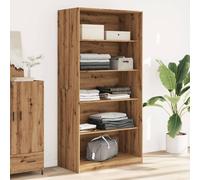 Berkfield Home Wardrobe Artisian Oak 100x50x200 cm Engineered Wood in Brown | Size: 100 x 50 x 200 cm Berkfield Home Brown 100 x 50 x 200 cm