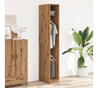 Berkfield Home Wardrobe Artisian Oak 30x50x200 cm Engineered Wood in Brown | Size: 30 x 50 x 200 cm Berkfield Home Brown 30 x 50 x 200 cm