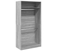 Berkfield Home Wardrobe Grey Sonoma 100x50x200 cm Engineered Wood | Size: 100 x 50 x 200 cm Berkfield Home Grey 100 x 50 x 200 cm
