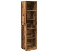 Berkfield Home Wardrobe Old Wood 50x50x200 cm Engineered Wood in Brown | Size: 50 x 50 x 200 cm Berkfield Home Brown 50 x 50 x 200 cm