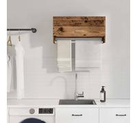 Berkfield Home Wardrobe Old Wood 70x32.5x35 cm Engineered Wood in Brown Berkfield Home Brown 70x32.5x35 cm