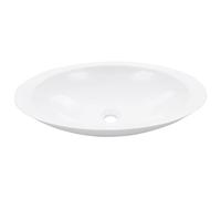 Berkfield Home Wash Basin 59.3x35.1x10.7 cm Mineral Cast/Marble Cast White Berkfield Home White 59.3x35.1x10.7 cm