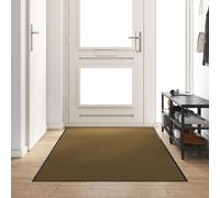 Berkfield Home Washable Brown Doormat 120x250 cm | Size: Medium Berkfield Home Brown Medium