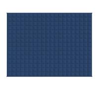 Berkfield Home Weighted Blanket Blue 150x200 cm 7 kg Fabric Berkfield Home Blue 150x200 cm
