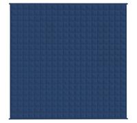 Berkfield Home Weighted Blanket Blue 200x200 cm 9 kg Fabric Berkfield Home Blue 200x200 cm