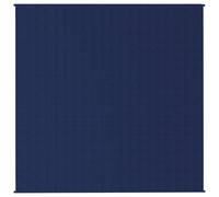 Berkfield Home Weighted Blanket Blue 200x200 cm 9 kg Fabric Berkfield Home Blue 200x200 cm
