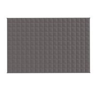Berkfield Home Weighted Blanket Grey 122x183 cm 9 kg Fabric Berkfield Home Grey 122x183 cm