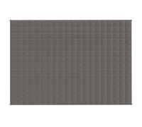 Berkfield Home Weighted Blanket Grey 137x200 cm Single 6 kg Fabric Berkfield Home Grey 137x200 cm