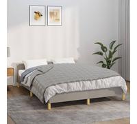 Berkfield Home Weighted Blanket Grey 138x200 cm Single 6 kg Fabric Berkfield Home Grey 138x200 cm