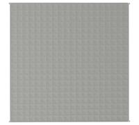 Berkfield Home Weighted Blanket Grey 200x200 cm 9 kg Fabric Berkfield Home Grey 200x200 cm