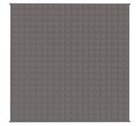 Berkfield Home Weighted Blanket Grey 200x200 cm 9 kg Fabric Berkfield Home Grey 200x200 cm