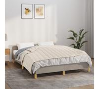 Berkfield Home Weighted Blanket Light Cream 122x183 cm 9 kg Fabric Berkfield Home Cream 122x183 cm