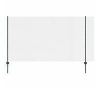 Berkfield Home Welded Wire Fence with 11 U Posts Green 1.4x25 m Steel Berkfield Home Green