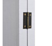 Berkfield Home White Folding Room Divider 200x170 cm New York by Day Black & White Berkfield Home Multicolor 200x170 cm