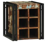 Berkfield Home Wine Rack 34.5x35x39 cm Solid Wood Reclaimed in Brown Berkfield Home Brown 34.5x35x39 cm