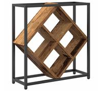 Berkfield Home Wine Rack Old Wood 51x18x52, 5 cm Engineered Wood in Brown Berkfield Home Brown