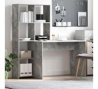 Berkfield Home with Shelf with Storage Concrete grey Engineered wood Berkfield Home Grey