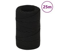 Berkfield Home Work Rope Black 2 mm 25 m Polyester Berkfield Home Black