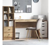 Berkfield Home Writing Desk Artisan oak Engineered wood 100 x 40 x 76 cm in Brown Berkfield Home Brown 100 x 40 x 76 cm