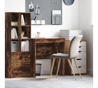 Berkfield Home Writing Desk Smoked oak Engineered wood 70 x 50 x 76 cm in Brown Berkfield Home Brown 70 x 50 x 76 cm