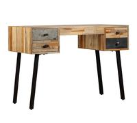 Berkfield Home Writing Desk Solid Reclaimed Teak 110x50x76 cm | Size: 110 x 50 x 76 cm Berkfield Home Multicolor 110 x 50 x 76 cm