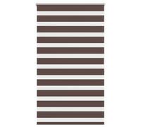 Berkfield Home Zebra Blind 80 x 175 cm Coffee in Brown Berkfield Home Brown 80 x 175 cm