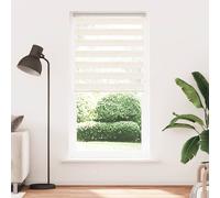 Berkfield Home Zebra Blind Marble Beige 115x200 cm Fabric Width 110.9 cm Polyester Berkfield Home Beige 115x200 cm