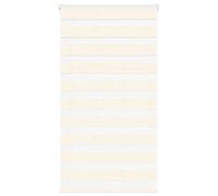 Berkfield Home Zebra Blind Marble Beige 85x100 cm Fabric Width 80.9 cm Polyester Berkfield Home Beige 85x100 cm