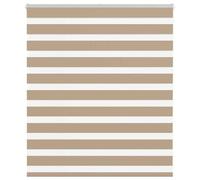 Berkfield Home Zebra Blind Sand Brown 120x100 cm Fabric Width 115.9 cm Polyester in Tan Berkfield Home Tan 120x100 cm