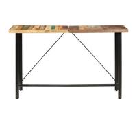 Berkfield Industrial Bar Table 180X70X107 Cm Solid Reclaimed Wood