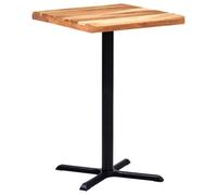 Berkfield Industrial Bistro Table Leg Black 76X76X107 Cm Cast Iron