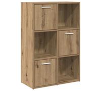Berkfield Industrial Bookshelf Artisan Oak 60.5X30X90 Cm Engineered Wood