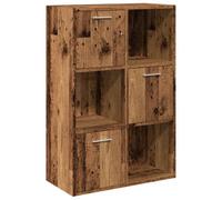 Berkfield Industrial Bookshelf Old Wood 60.5X30X90 Cm Engineered Wood