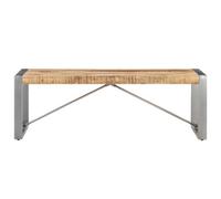Berkfield Industrial Coffee Table 120X60X40 Cm Rough Mango Wood