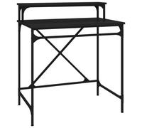 Berkfield Industrial Desk Black 80X50X90 Cm Engineered Wood And Iron