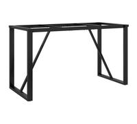 Berkfield Industrial Dining Table Legs O-Frame 120X60X73 Cm Steel
