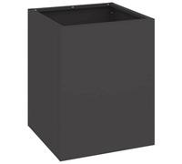 Berkfield Industrial Garden Planter Black 32 X 32 X 40 Cm Cold-Rolled Steel