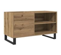 Berkfield Industrial Record Cabinet Artisan Oak 84.5X38X48 Cm Engineered Wood